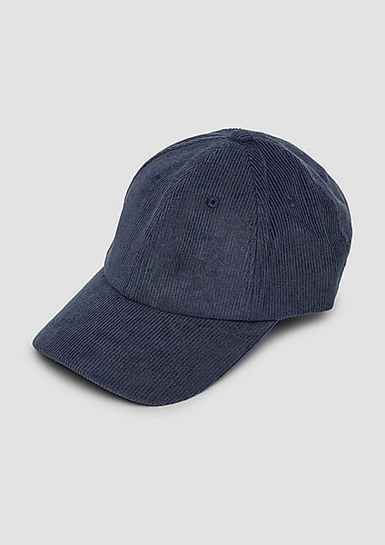s.Oliver Snapback Cap Kappe Cord-Kappe mit Label-Patch günstig online kaufen