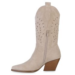 VAN HILL 840054 Cowboystiefel Damen Cowboystiefel günstig online kaufen