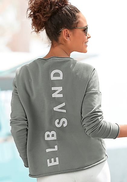 Elbsand Sweatshirt "Raina", mit Logoprint am Rücken, sportlich-casual günstig online kaufen