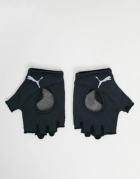PUMA Training – Fingerlose Handschuhe in Schwarz günstig online kaufen