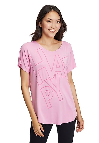 Betty Barclay Kurzarmshirt "Betty Barclay Oversize-Shirt mit V-Ausschnitt", günstig online kaufen