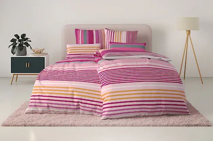 OTTO home Bettwäsche »Elvea« 2 Stk. tlg. in Gr. 135x200 oder 155x220 cm, 10 günstig online kaufen