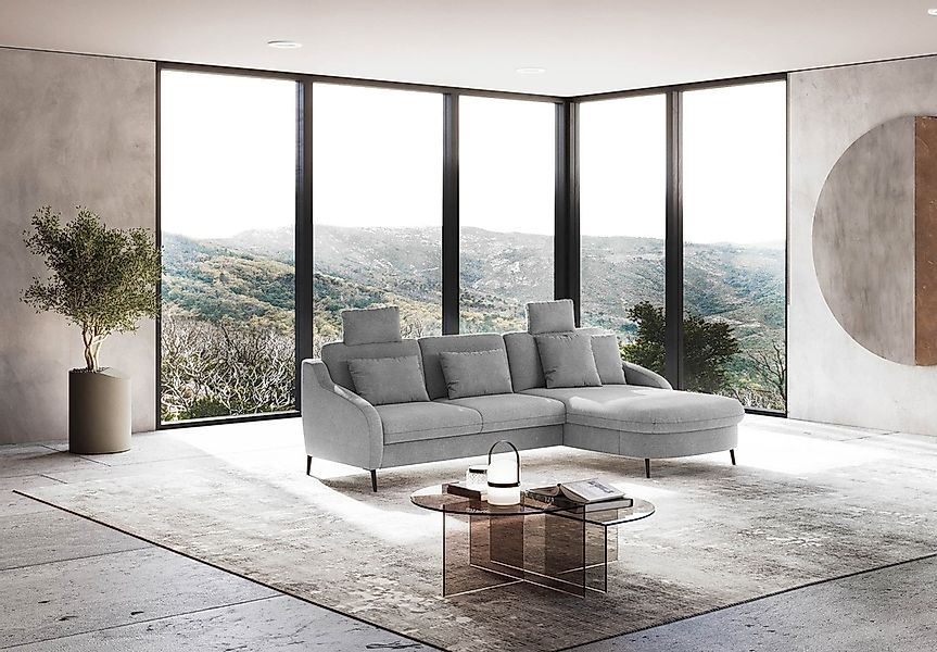 sit&more Ecksofa »Soul L-Form«, wahlweise mit Bettfunktion und Bettkasten o günstig online kaufen