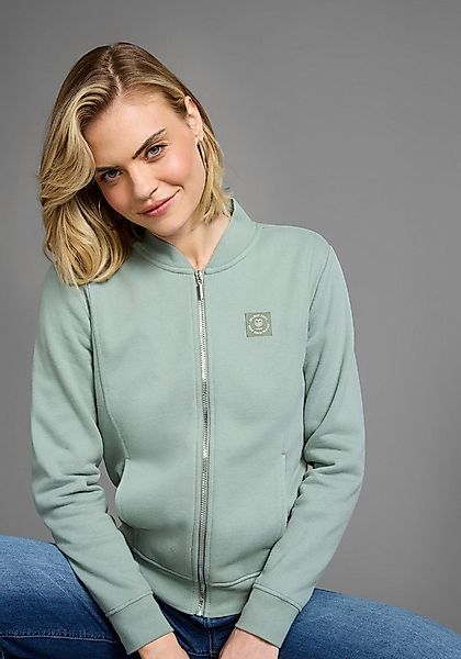 DELMAO Sweatjacke in modischer Bomberjacken-Form günstig online kaufen