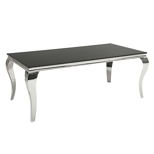 riess-ambiente Esstisch MODERN BAROCK 200cm schwarz günstig online kaufen