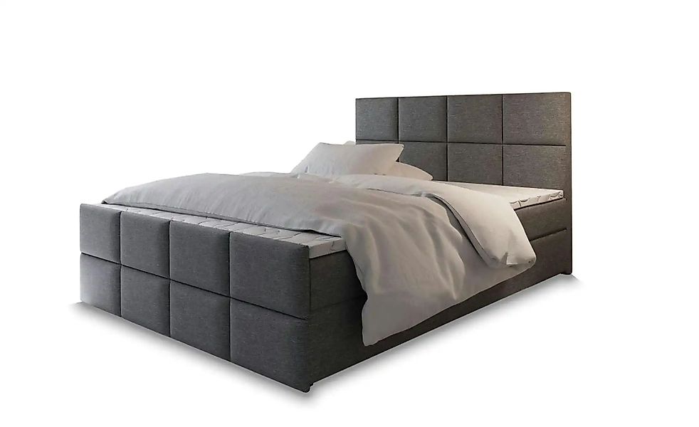 MASSENO Boxbett mit Bettkasten Ariel ¦ grau ¦ Maße (cm): B: 140 H: 98 Bette günstig online kaufen
