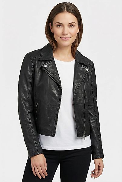 Mauritius Lederjacke "MWKalea" mit Reverskragen günstig online kaufen