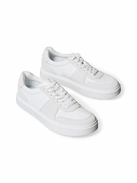 Calvin Klein Jeans Sneaker "CLASSIC CUPS LACE MIX EMB TONGUE" Schnürschuh, günstig online kaufen