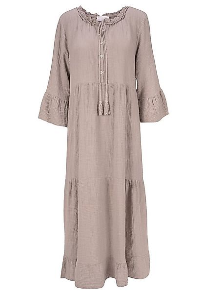 Seasons of April Maxikleid AMARA MUSSELIN (1-tlg) Seasons of April Musselin günstig online kaufen