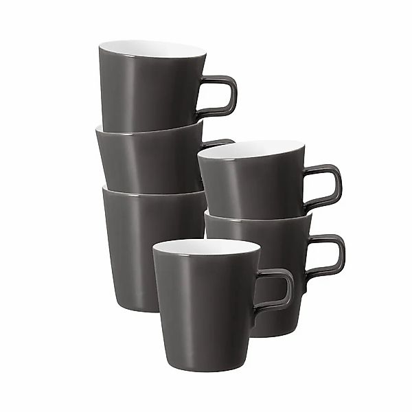 Seltmann Weiden Tasse "Milchkaffeetassen No Limits Moments 0,37 l 6er Set w günstig online kaufen