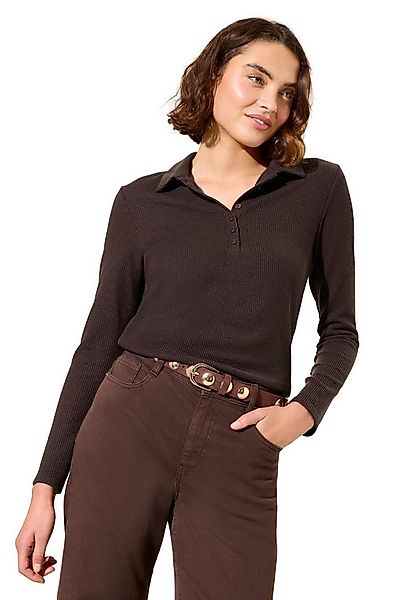 Friends Like These Hemdbluse Friends Like These Henley-Oberteil in Knittero günstig online kaufen