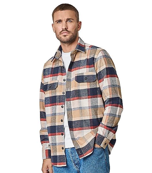 CASAMODA Langarmhemd CASAMODA Hemdjacke kariert günstig online kaufen