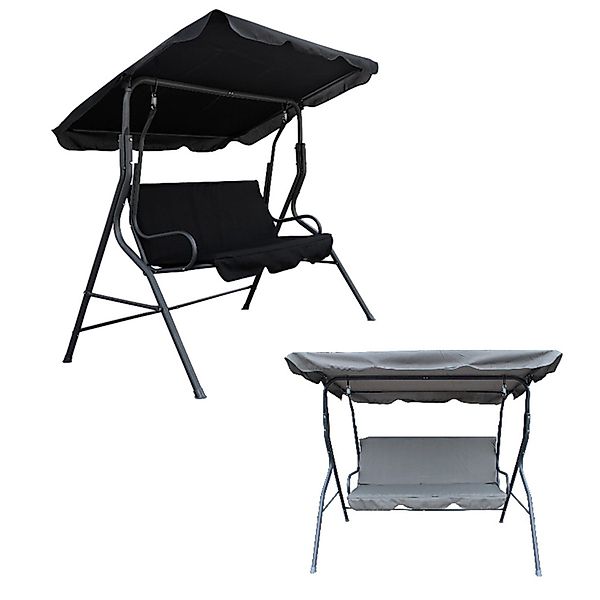 Home4Living Hollywoodschaukel Schaukelbank Gartenschaukel Bank Dach günstig online kaufen