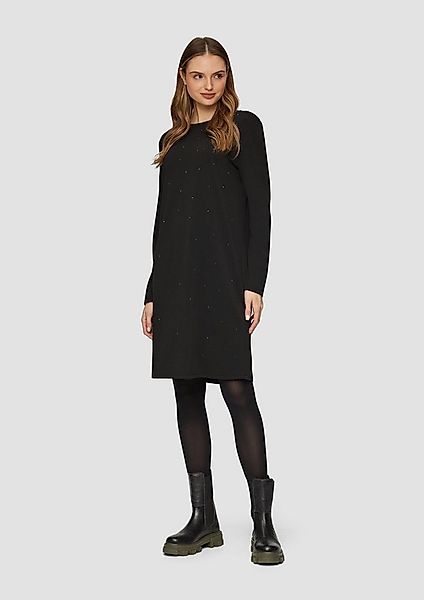 s.Oliver Minikleid Kleid Jersey-Kleid mit Schmucksteinen günstig online kaufen