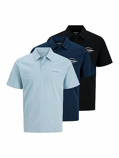 Jack & Jones Poloshirt "JJBRANDON POLO SS 3PK MP" Packung, 3 günstig online kaufen