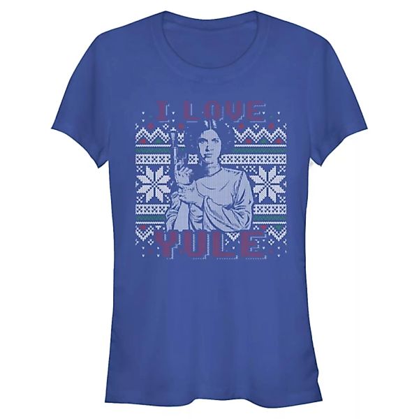Star Wars - Prinzessin Leia Love Yule - Weihnachten - Frauen T-Shirt günstig online kaufen