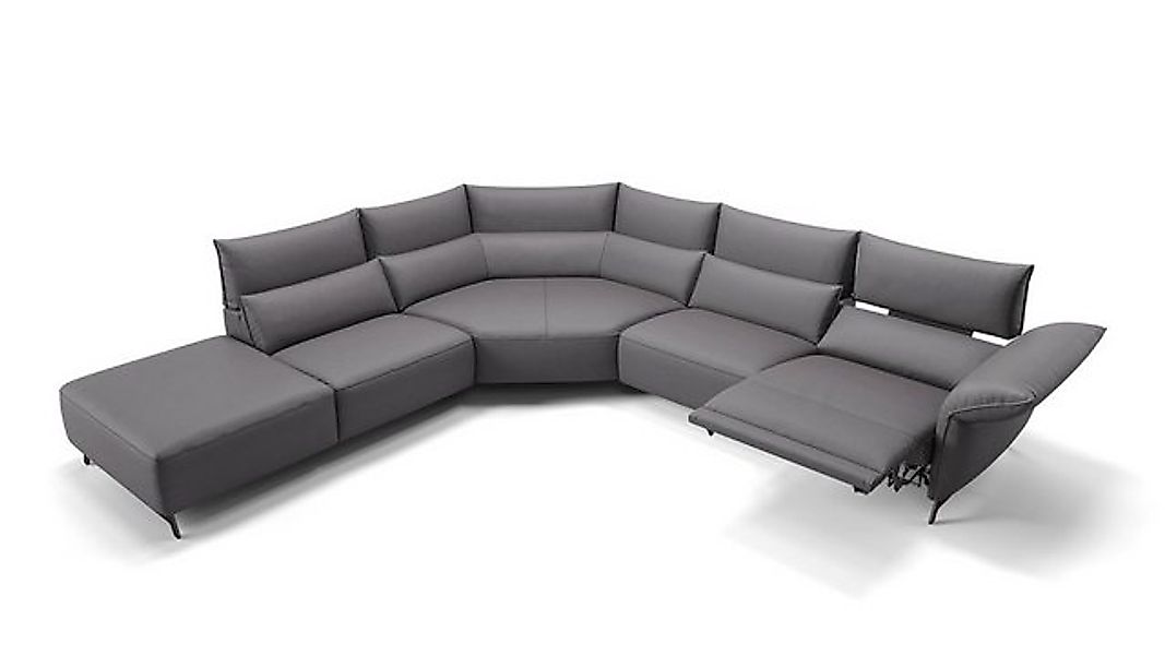 Sofanella Wohnlandschaft Leder CUNEO, Wohnlandschaft, Ecksofa, Sofalandscha günstig online kaufen