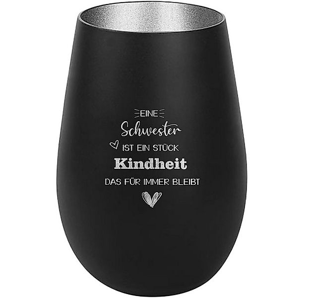 Der Porzellan-Laden Windlicht Windlicht mit Gravur: "Eine Schwester ist ein günstig online kaufen