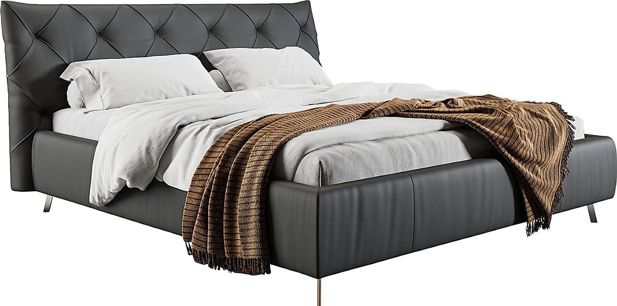 Home affaire Polsterbett "Elloree in 4 Breiten bis 200cm, auch in Leder" Ko günstig online kaufen