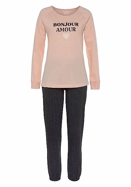 Vivance Dreams 2 tlg. mit großem Frontdruck günstig online kaufen