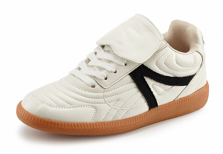 LASCANA Sneaker, Schnürhalbschuh, Freizeitschuh im Retro Look VEGAN günstig online kaufen