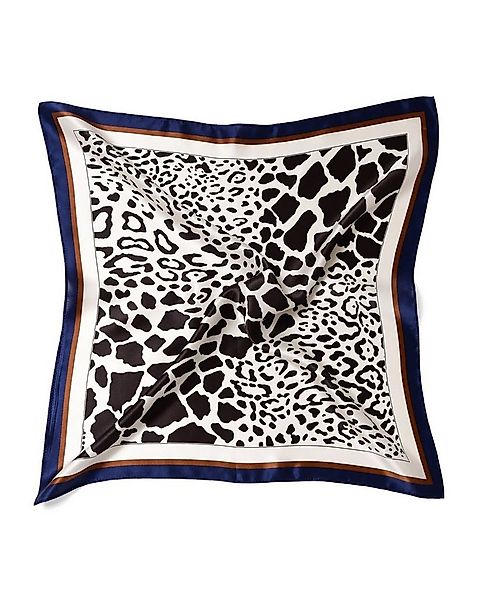 MayTree Seidentuch quadratisch,Safari 53x53 cm, Nickituch, Bandana-Schal, ( günstig online kaufen