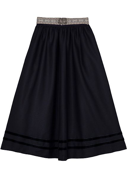 Spieth & Wensky Trachtenrock Midi Jacquard-Rock günstig online kaufen