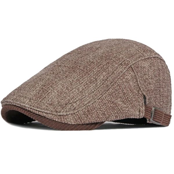 Sporty Flat Cap Klassik Cord Schirmmütze günstig online kaufen