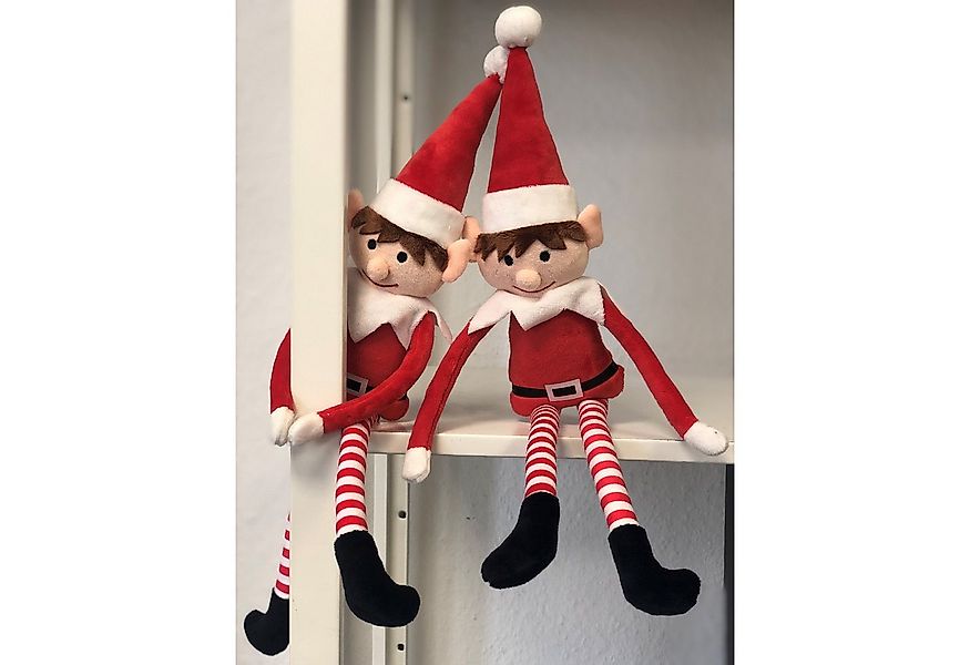 Annastore Dekofigur 2 x Weihnachtselfe - Elfen - Weihnachtself - Weihnachts günstig online kaufen