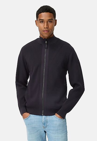 camel active Strickjacke Strickjacke Langarm Stehkragen günstig online kaufen