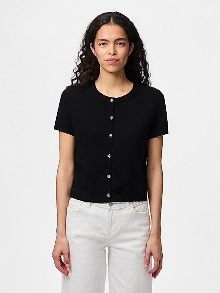 pieces Strickjacke PCORINA SS O-NECK KNIT CARDIGAN PW BC günstig online kaufen