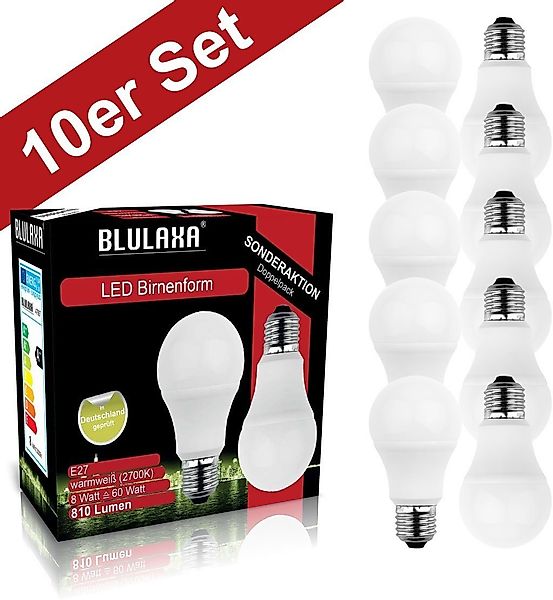 BLULAXA LED-Leuchtmittel SMD Multi, E27, 10 günstig online kaufen
