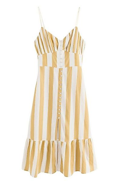 Next Midikleid Durchgeknöpftes Midikleid mit Leinenanteil (1-tlg) günstig online kaufen