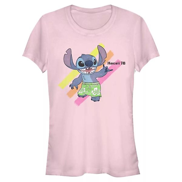 Disney - Lilo & Stitch - Stitch Shaka - Frauen T-Shirt günstig online kaufen