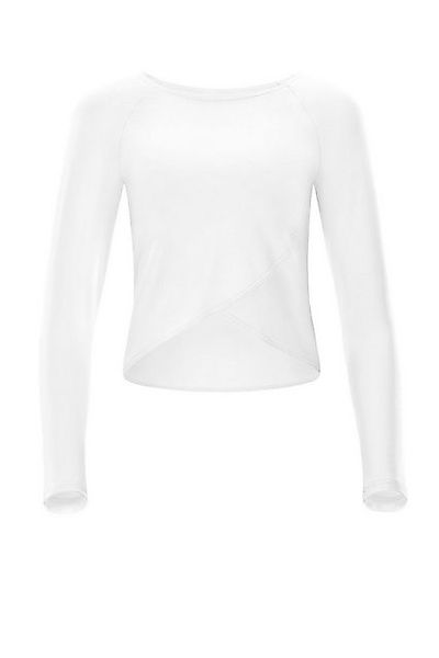 Winshape Langarmshirt Cropped Functional Light and Soft Overlap-Applikation günstig online kaufen