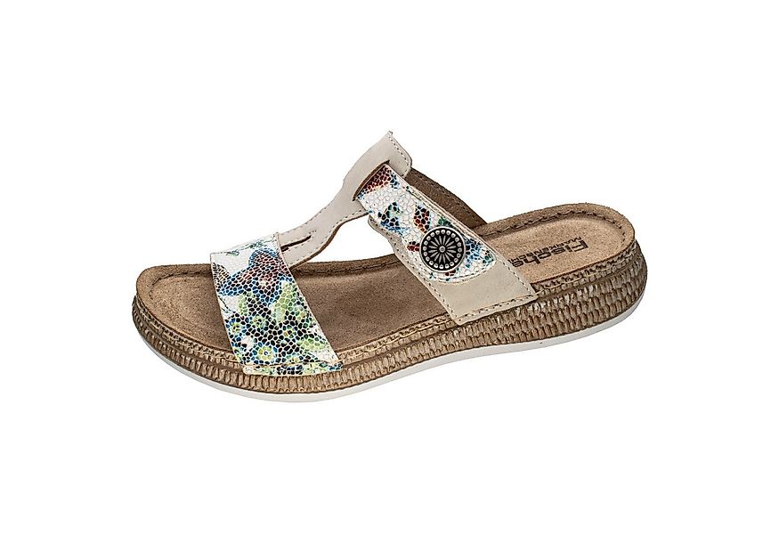 Fischer-Markenschuh Steffi Pantolette aus Nappalino (Lederimitat), Fleecefu günstig online kaufen