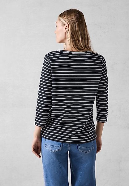 Cecil Rundhalsshirt, mit 3/4 Ärmeln günstig online kaufen