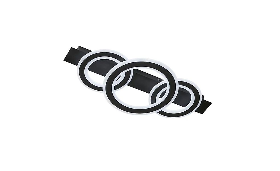 Fischer-Honsel Deckenleuchte   ¦ schwarz ¦ Maße (cm): B: 76,5 H: 8 T: 36.0 günstig online kaufen