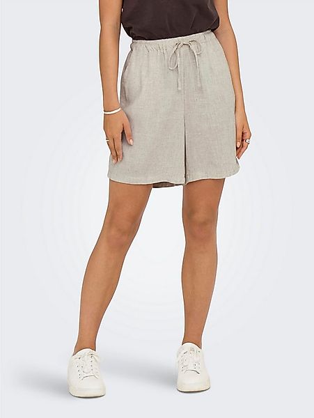 ONLY Shorts ONLSIESTA MW PULL-UP LIN BL SHORTS NOOS loose fit, Jersey, Visk günstig online kaufen
