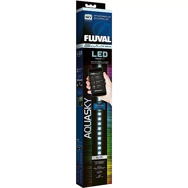 Fluval Aquarium-Beleuchtung AquaSky LED 2.0 75 - 105 cm 21 W günstig online kaufen