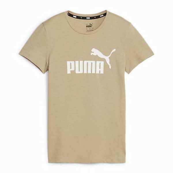 PUMA T-Shirt Puma Damen T-Shirt ESS Logo Heather Tee 586876 günstig online kaufen