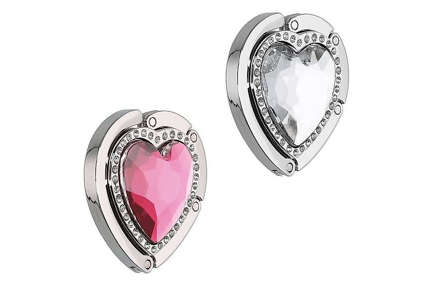 kwmobile Taschen-Halterung 2x Tisch Handtaschenhalter Haken, (1-tlg., Faltb günstig online kaufen