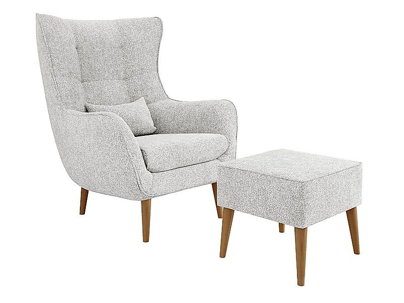 MIRJAN24 Sessel Estjano mit Fußbank (2er-Set), günstig online kaufen