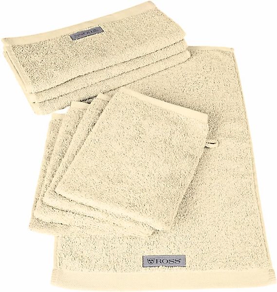 ROSS Handtuch Set »Sinfonie«, Set, 8 tlg., Frottier, beinhaltet Gästetücher günstig online kaufen
