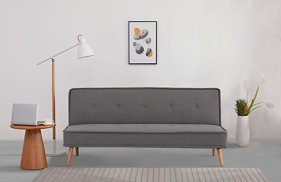 INOSIGN Schlafsofa »ARBON,183cm, klappbarer 3-Sitzer mit verstellbarer Rück günstig online kaufen