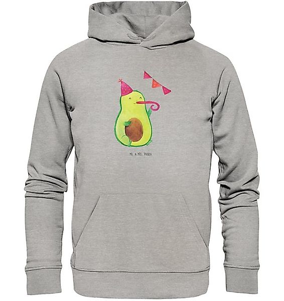 Mr. & Mrs. Panda Hoodie Größe XL Avocado Party - Heather Grey - Geschenk, F günstig online kaufen