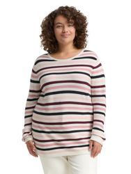 TOM TAILOR PLUS Strickpullover aus Bio-Baumwolle günstig online kaufen