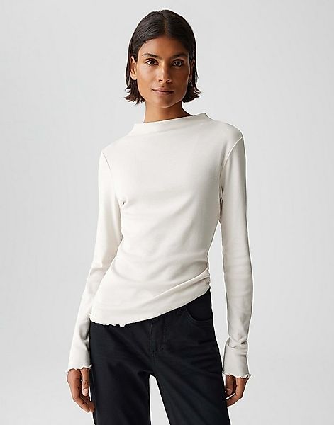 OPUS Langarmshirt SONINCHEN aus weichem Jersey figurbetont geschnitten, fei günstig online kaufen