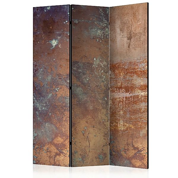 3-teiliges Paravent - Rusty Plate [room Dividers] günstig online kaufen