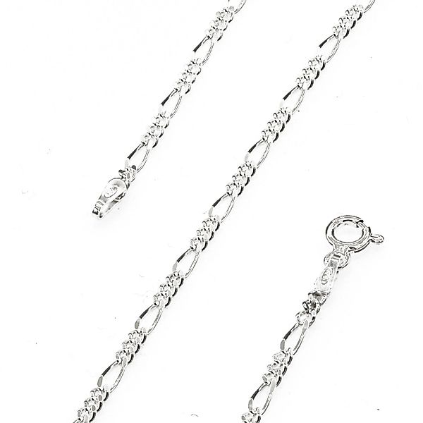 Bella Carina Silberkette Figaro Kette 1,8 günstig online kaufen